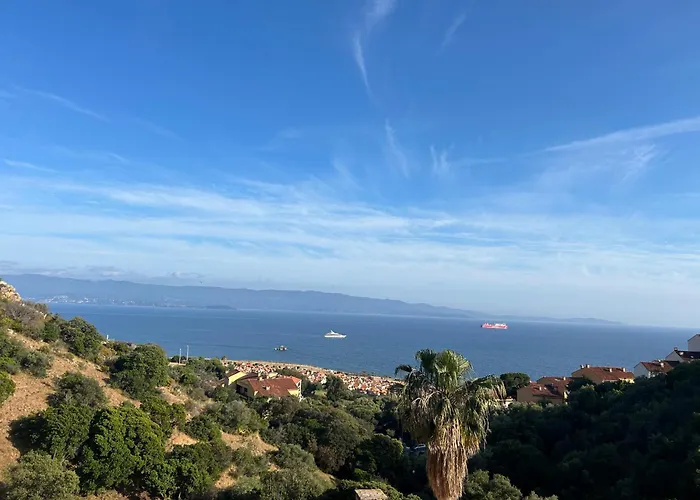 Duplex Vue Mer Sanguinaires Ajaccio 500 M Plage 2 Chambres 2 Balcons Clim