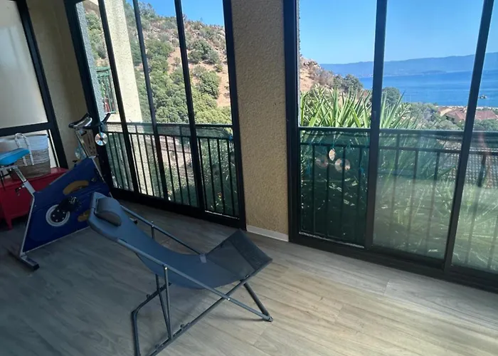 Apartment Duplex Vue Mer Sanguinaires Ajaccio 500 M Plage 2 Chambres 2 Balcons Clim Ajaccio (Corsica)
