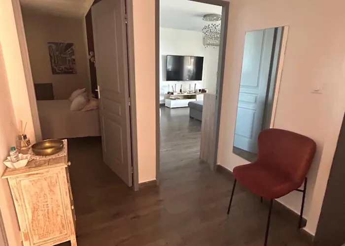 Duplex Vue Mer Sanguinaires Ajaccio 500 M Plage 2 Chambres 2 Balcons Clim