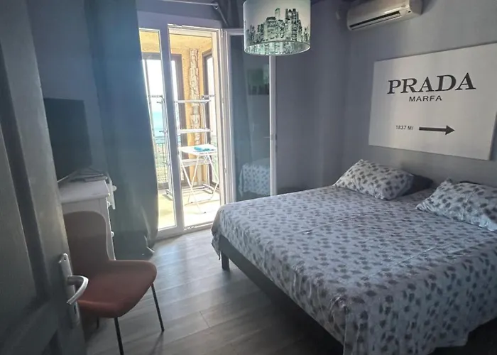 Duplex Vue Mer Sanguinaires Ajaccio 500 M Plage 2 Chambres 2 Balcons Clim *