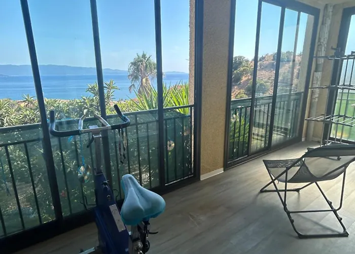 Duplex Vue Mer Sanguinaires Ajaccio 500 M Plage 2 Chambres 2 Balcons Clim * Ajaccio (Corsica)