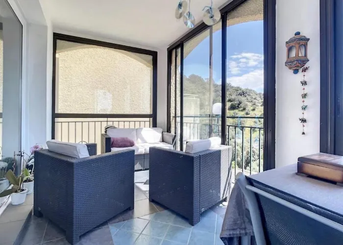 Duplex Vue Mer Sanguinaires Ajaccio 500 M Plage 2 Chambres 2 Balcons Clim Apartmán Ajaccio (Corsica)